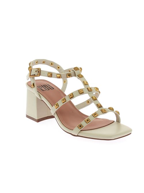 sandalo con tacco da donna in ecopelle beige BIBI LOU | 891X